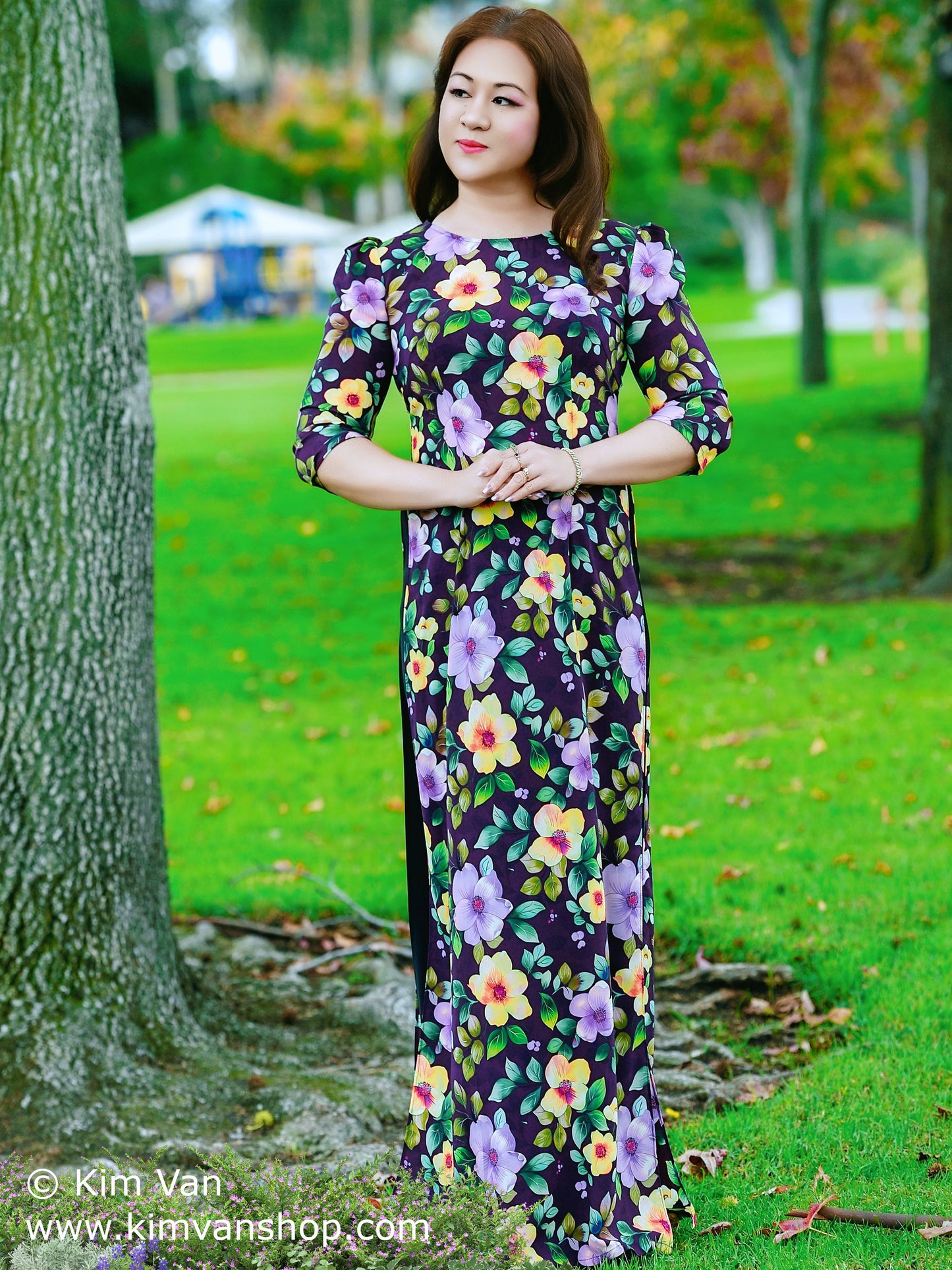HQ-1: Ao Dai lua Korea.