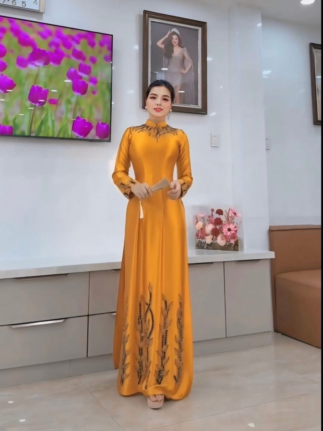 AD-D1 Ao Dai Nu