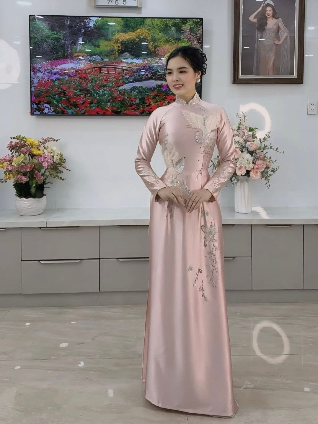 RB-10: Special Ao Dai 9999 design hac