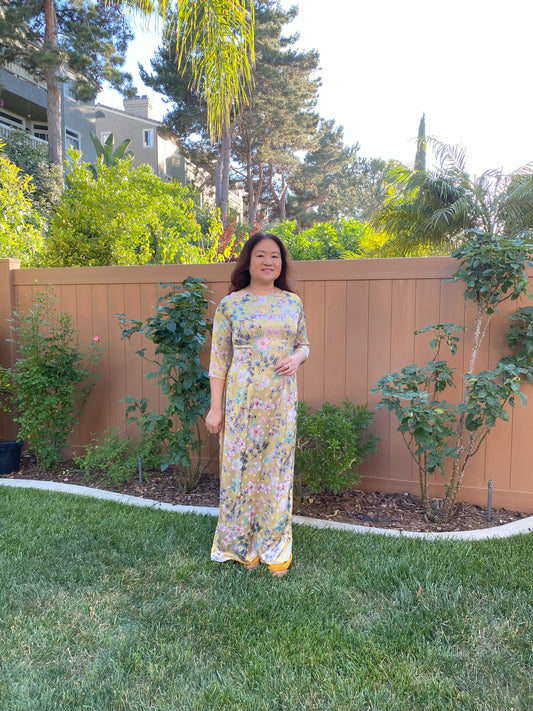 1. Ao Dai di nha tho, chua, hoi đoàn