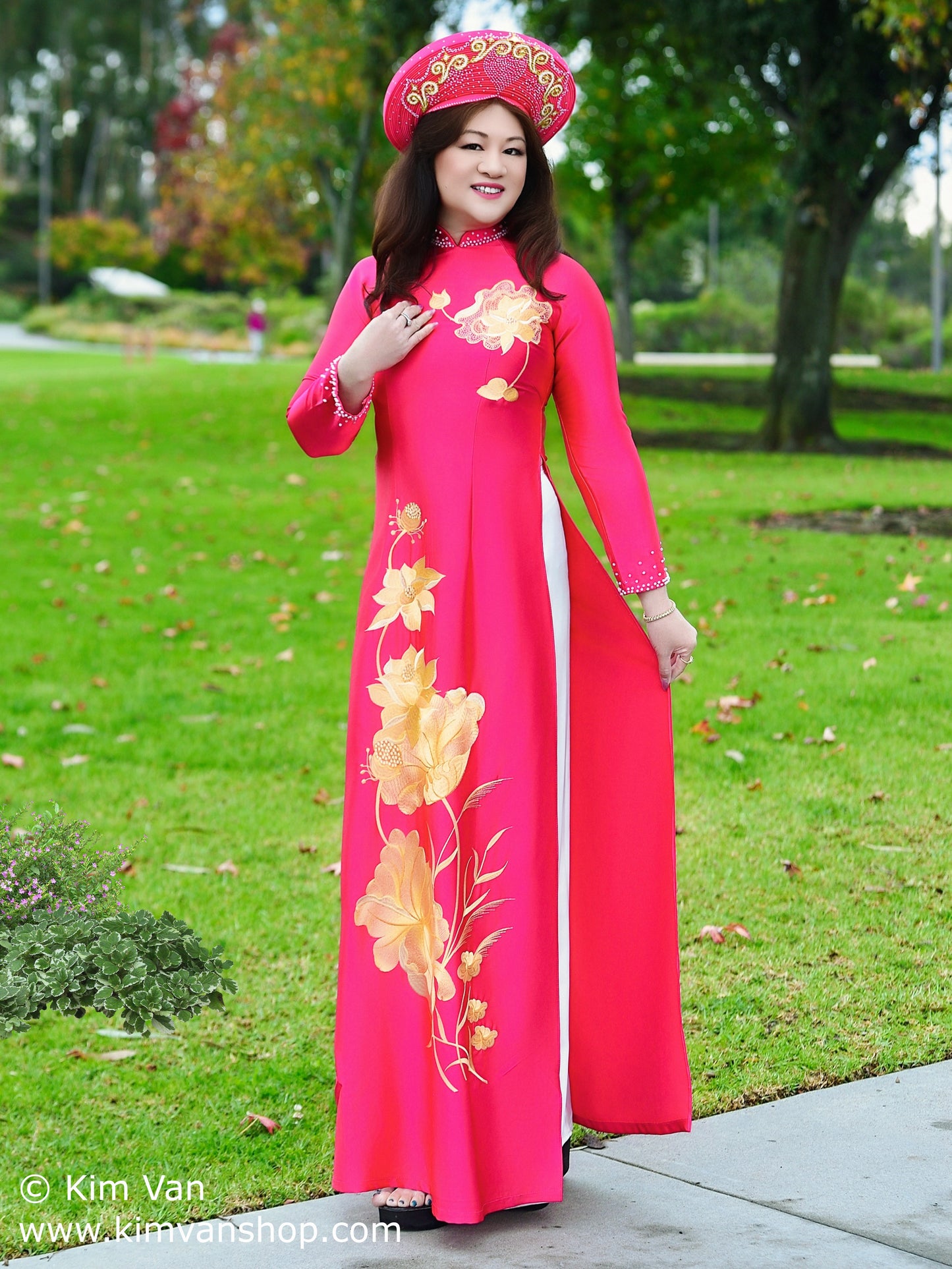SD-2: Ao Dai vai cao cap, design 2 ta